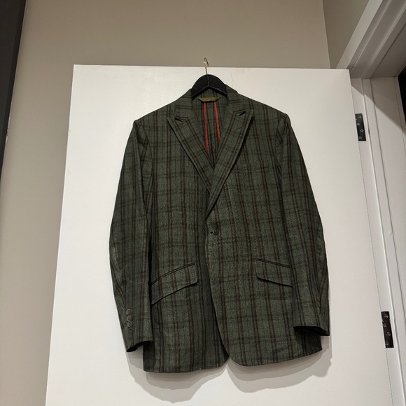 Phineas Cole Other - Phineas Cole - Men's Blazer Green Checkered.